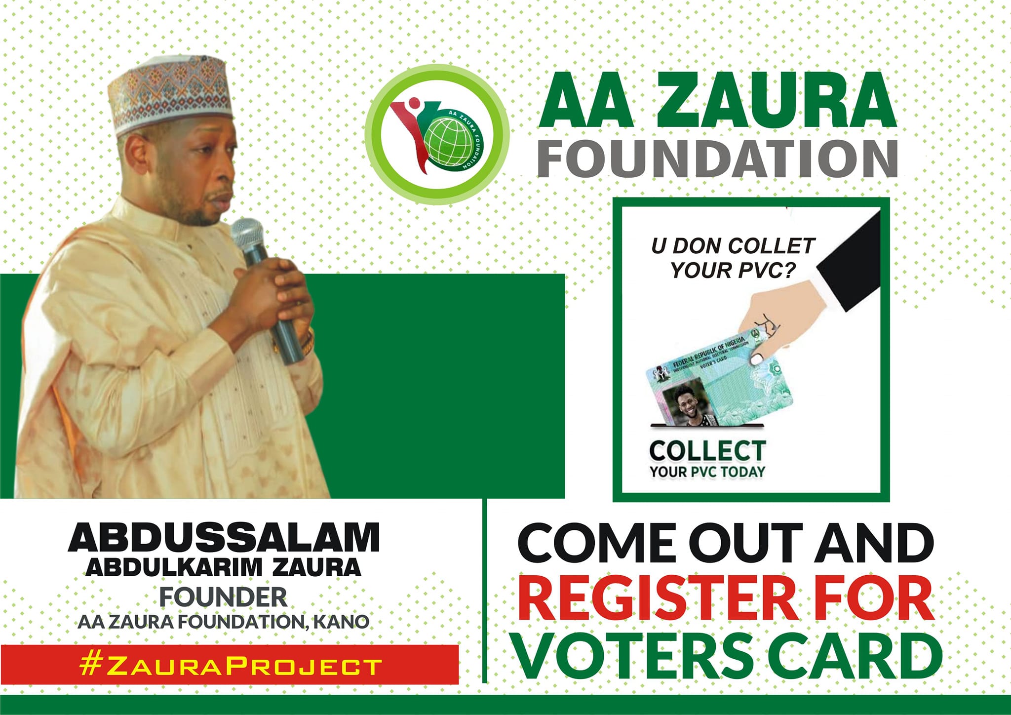 Zaura Calls for Massive Voter Registration in Kano